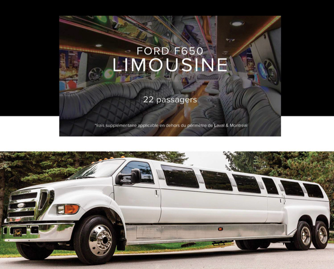 Beast Limousine 22 Passengers Ford F560 Limo